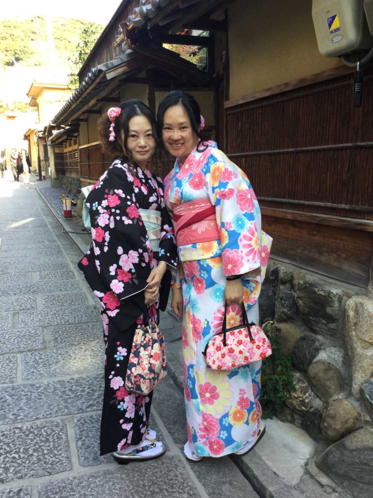 3月13日 京都 着物レンタル 夢京都高台寺店