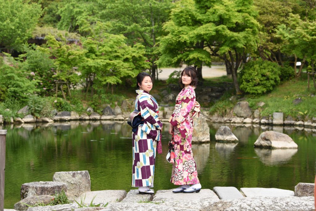 4月23日 京都 着物レンタル 夢京都高台寺店