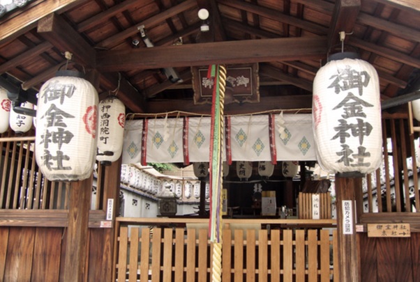 着物で行きたい御金神社【きものレンタル夢京都祇園店】